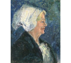 Barbara Doyle (b.1917) - Contemporary Oil, Smiling Female Portrait
