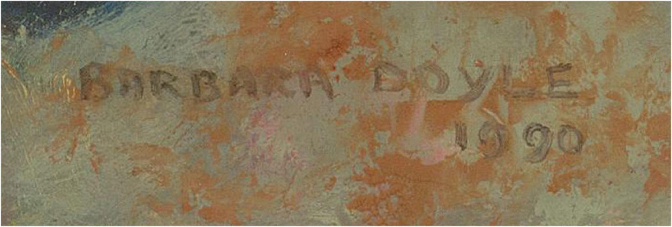 Barbara Doyle (b.1917) - 1990 Oil, Bindwara 2