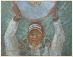Barbara Doyle (nata nel 1917) - 2008 Olio, Happy Hamilton