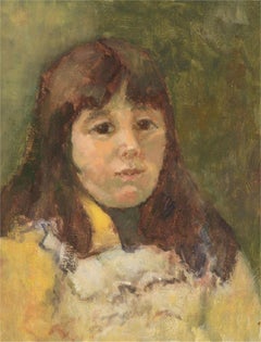 Barbara Doyle (b.1917) - Contemporary Oil, Girl In Yellow