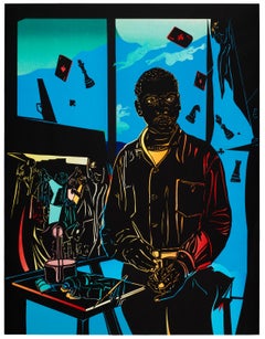 Jacob, Artist As a Young Man Serigraph, Signed Edition of 60