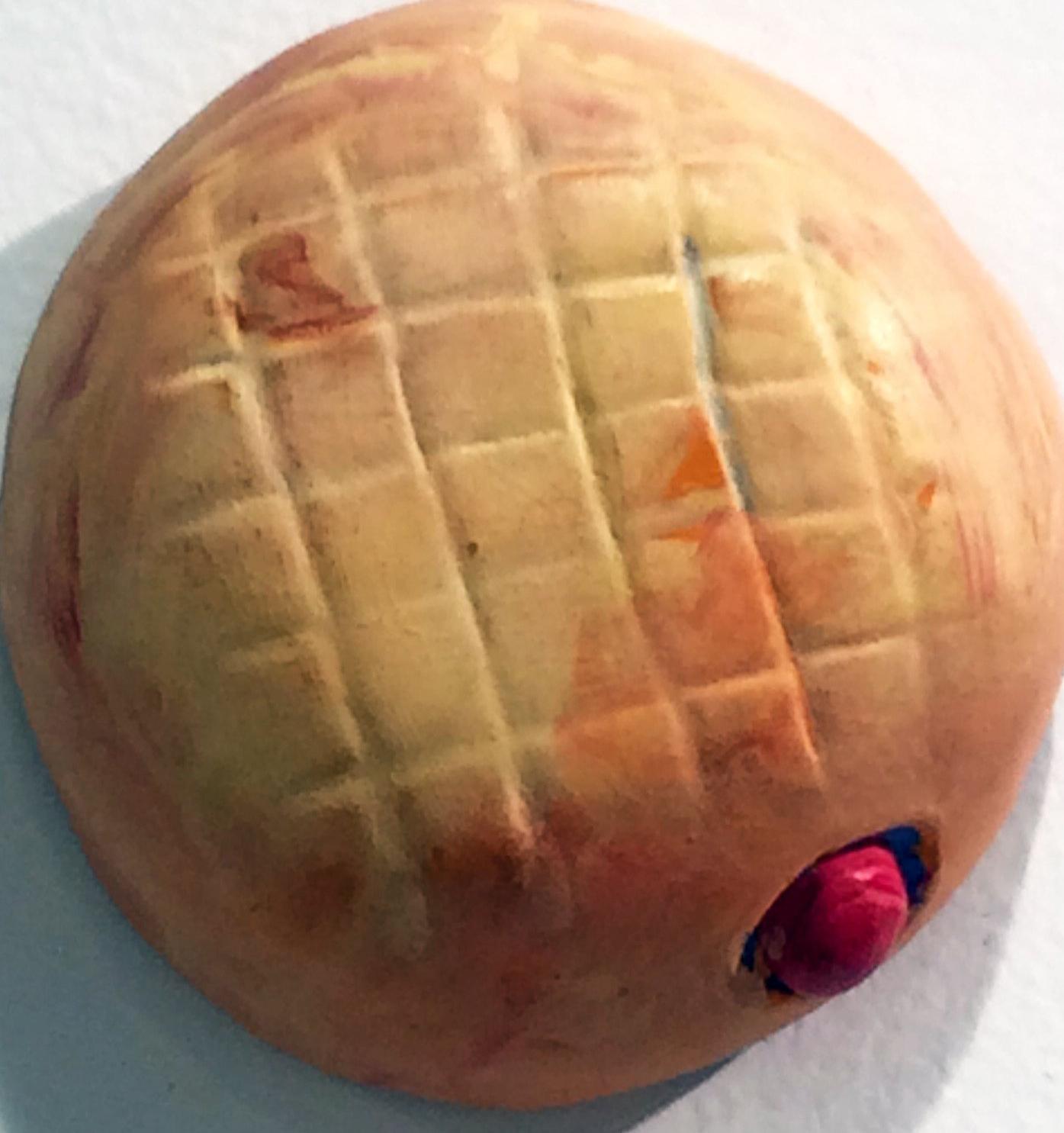 Ciambella #20A - Still-Life Sculpture Beige di Barbara Fiore