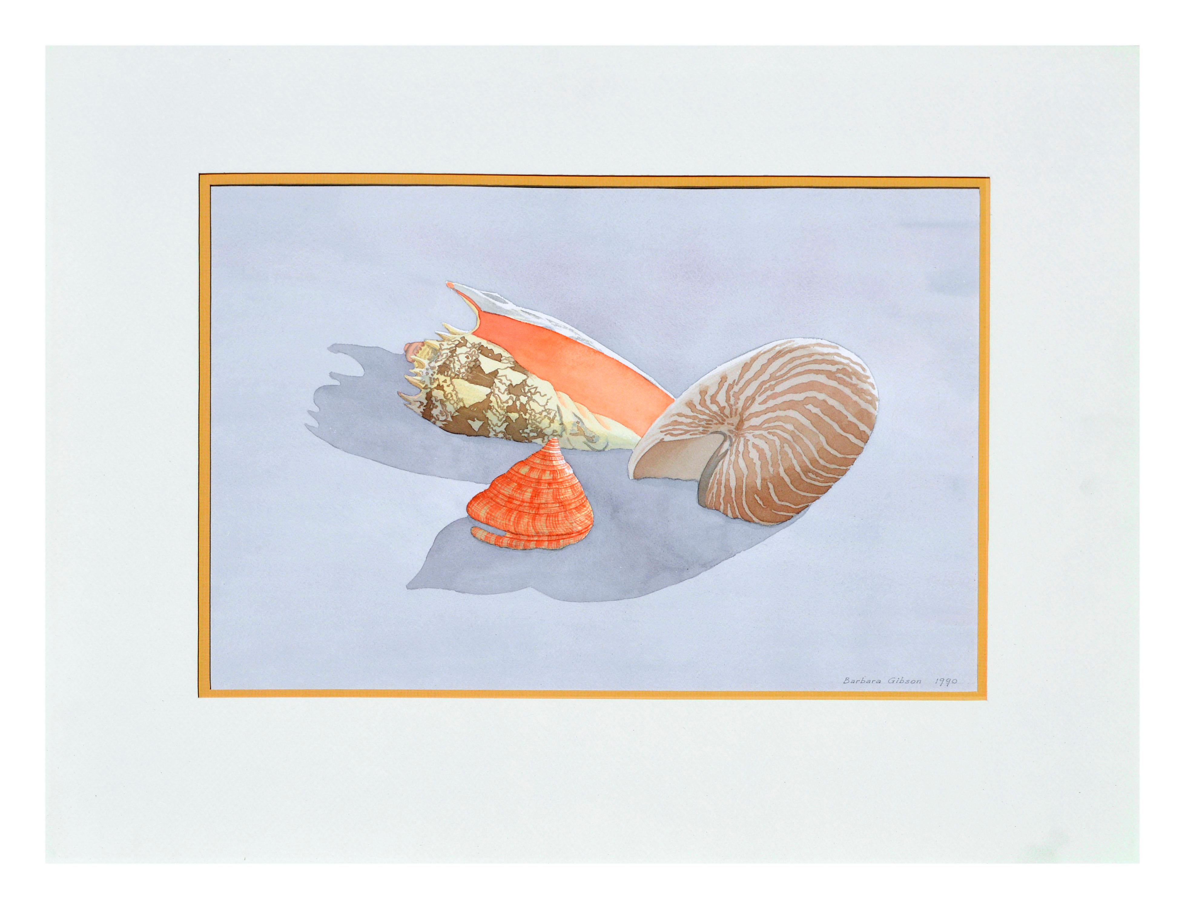 Still-Life Painting di Barbara Gibson - Natura morta di conchiglie