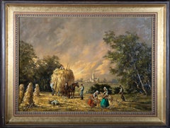 Barbara Gudrun Sibbons (b.1925) - Contemporary Oil, The Harvest