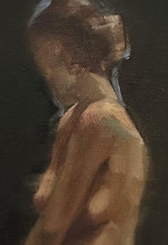 "Figure Study" (2023) Original Painting by Barbara Hack, Female Nude