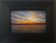"Puesta de sol" (2022) Pintura original de Barbara Hack