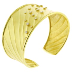 Barbara Heinrich Diamond Cuff Bracelet