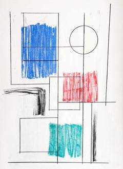 Argos, from: Twelve Lithographs - British Sculpture Abstract