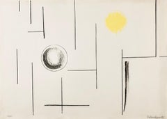 Barbara Hepworth, Sea Forms, 1969, print. Abstract, St Ives, Sculpture