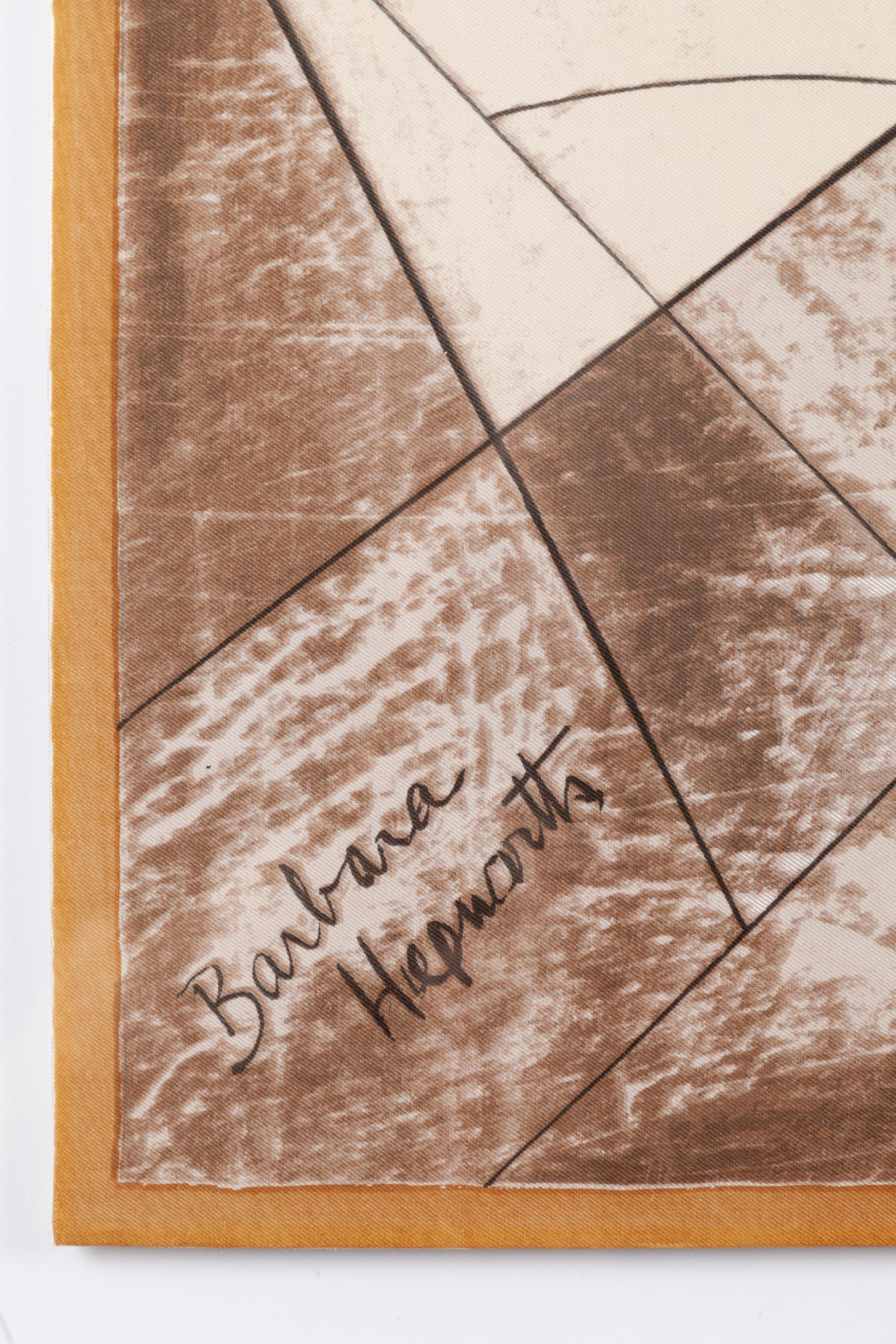 Landscape Sculpture - Abstract Print by Barbara Hepworth