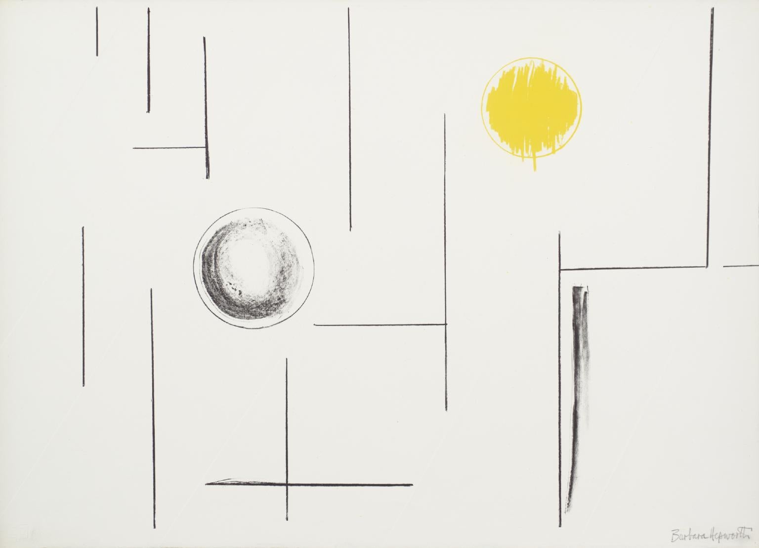 Sea Forms (1969) (signed) - Print by Barbara Hepworth