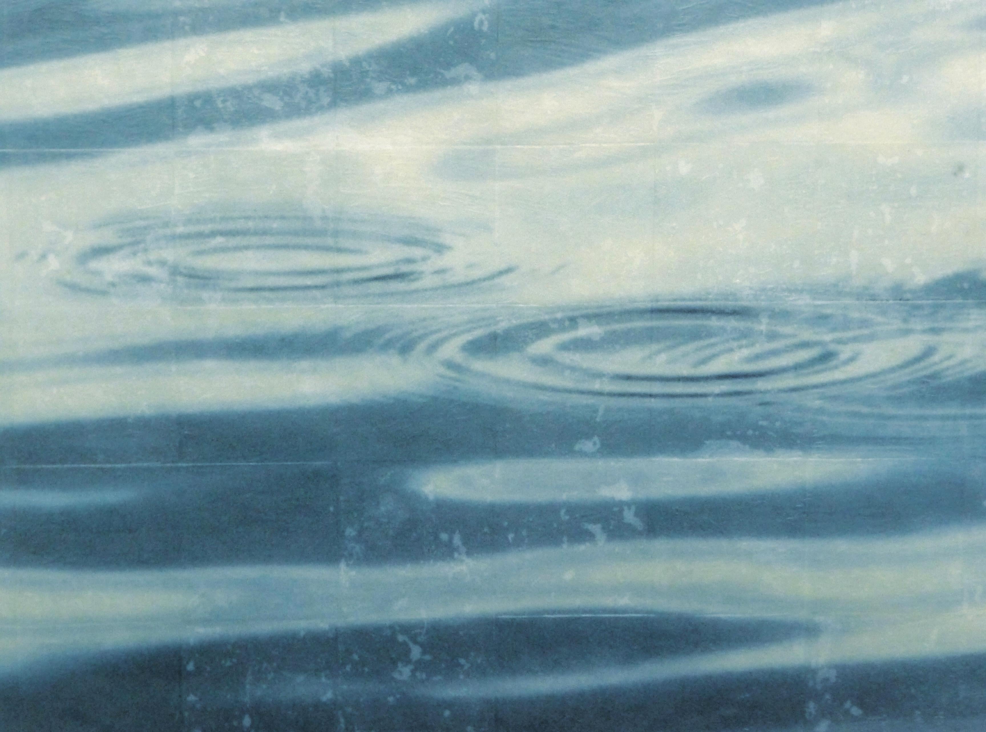 Barbara Hocker, Water Moments 1, 2019, à l'encaustique, photographie, naturalisme en vente 1