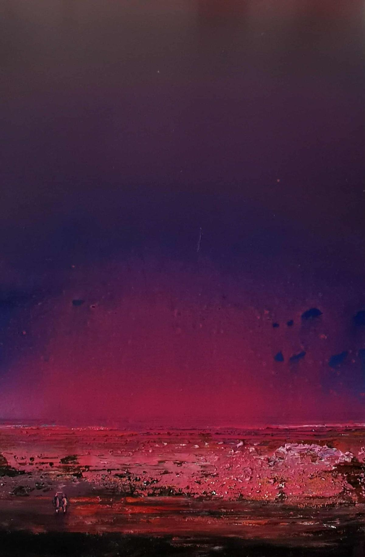 Ende des Sommers 2. Zeitgenössische Öl-Landschaftsmalerei, polnischer Künstler