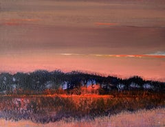 Landscape V- XXI Century, Contemporary Acrylic Painting, Landscape