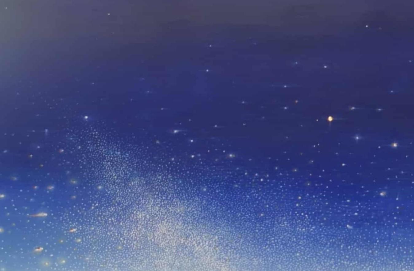 Zeitgenössisches figuratives Ölgemälde auf Leinwand der polnischen Künstlerin Barbara Hubert. Die Kunstwerke stellen Landschaften oder sogar Wasserlandschaften in abstrakter Weise dar. Es hat subtile Farben mit leuchtenden Farben. Die Atmosphäre