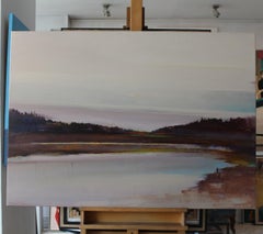 November - Zeitgenössische Ölmalerei, Landschaft, Polnische Kunst