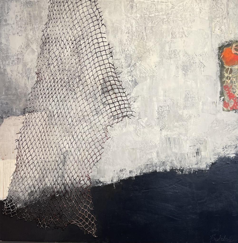 Abstract Painting di Barbara Inbody - Catch 22 (tecnica mista su tela)