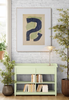 Park XVI (Berliner Künstler, Nachkrieg, Zeitgenössisch, Abstrakt vs. Figurativ)