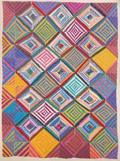 Mensch, Abstract Geometric Screenprint by Barbara Kohl-Spiro