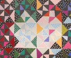 Pinwheel and Pride, Abstract Geometric Screenprint by Barbara Kohl-Spiro