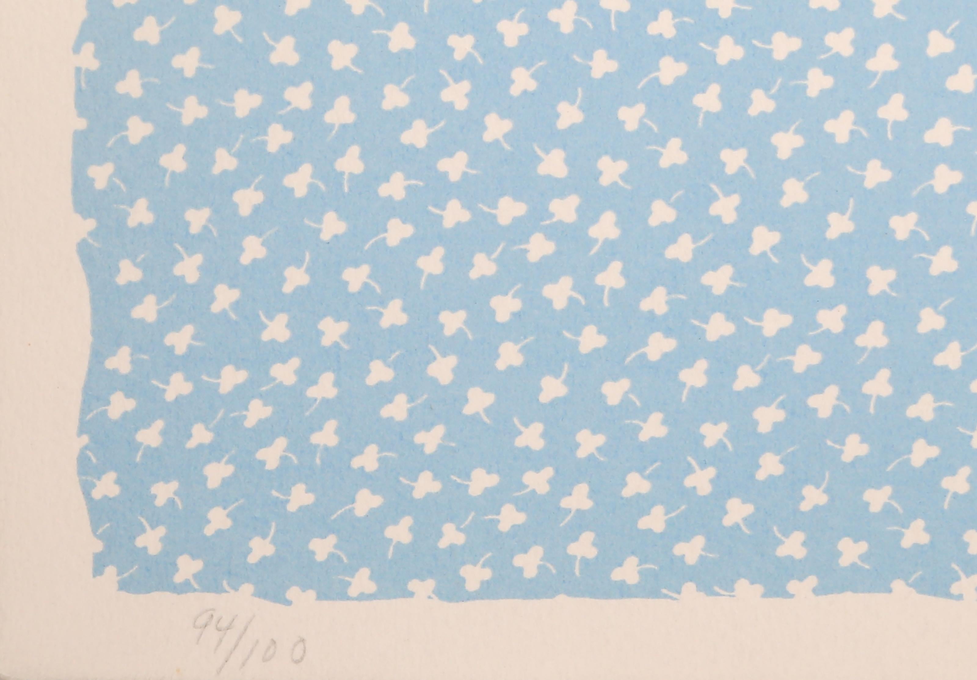Pinwheel and Pride, Abstract Geometric Screenprint by Barbara Kohl-Spiro For Sale 2