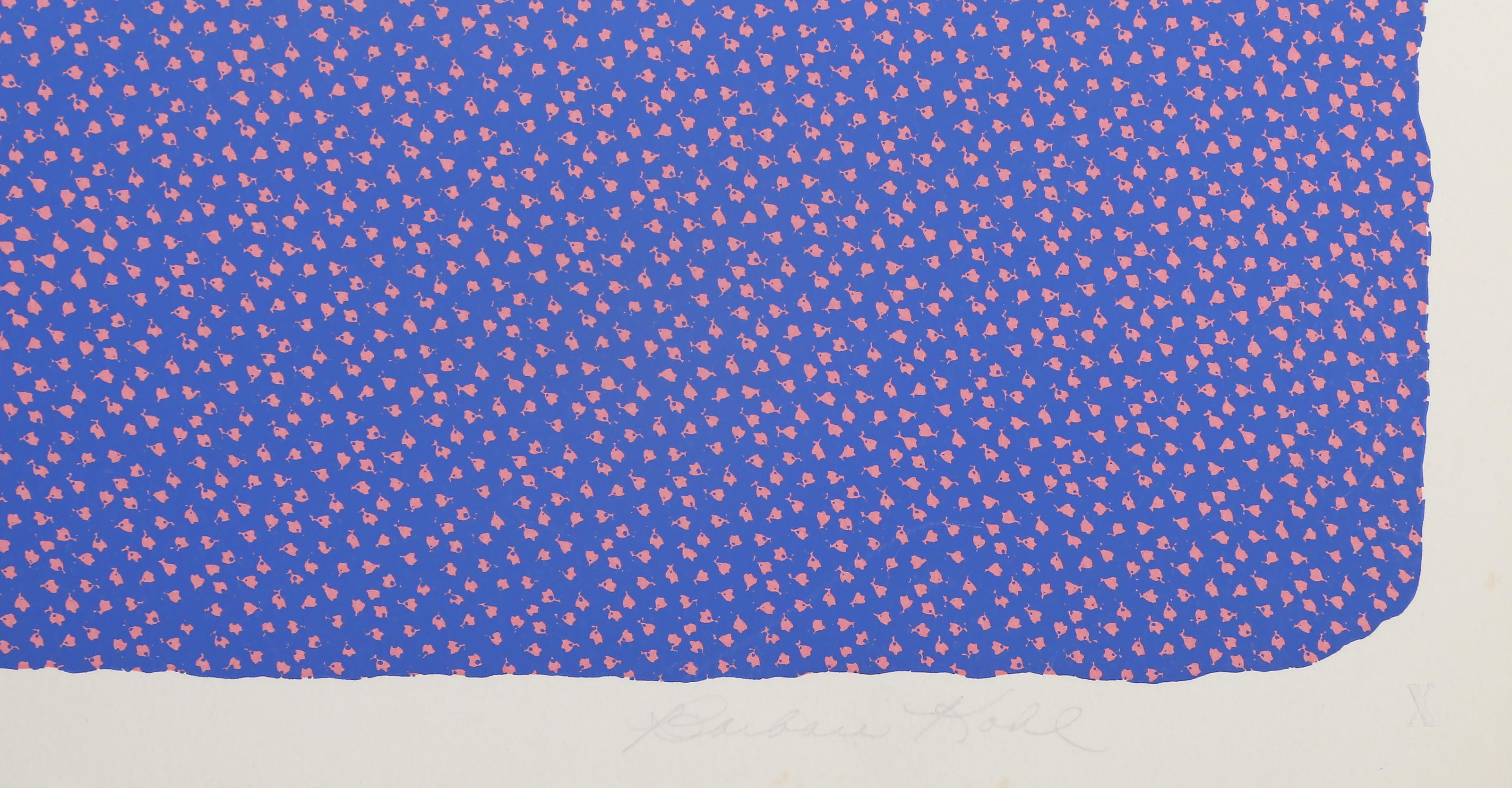 Sweet Soul, Abstract Geometric Screenprint by Barbara Kohl-Spiro For Sale 3