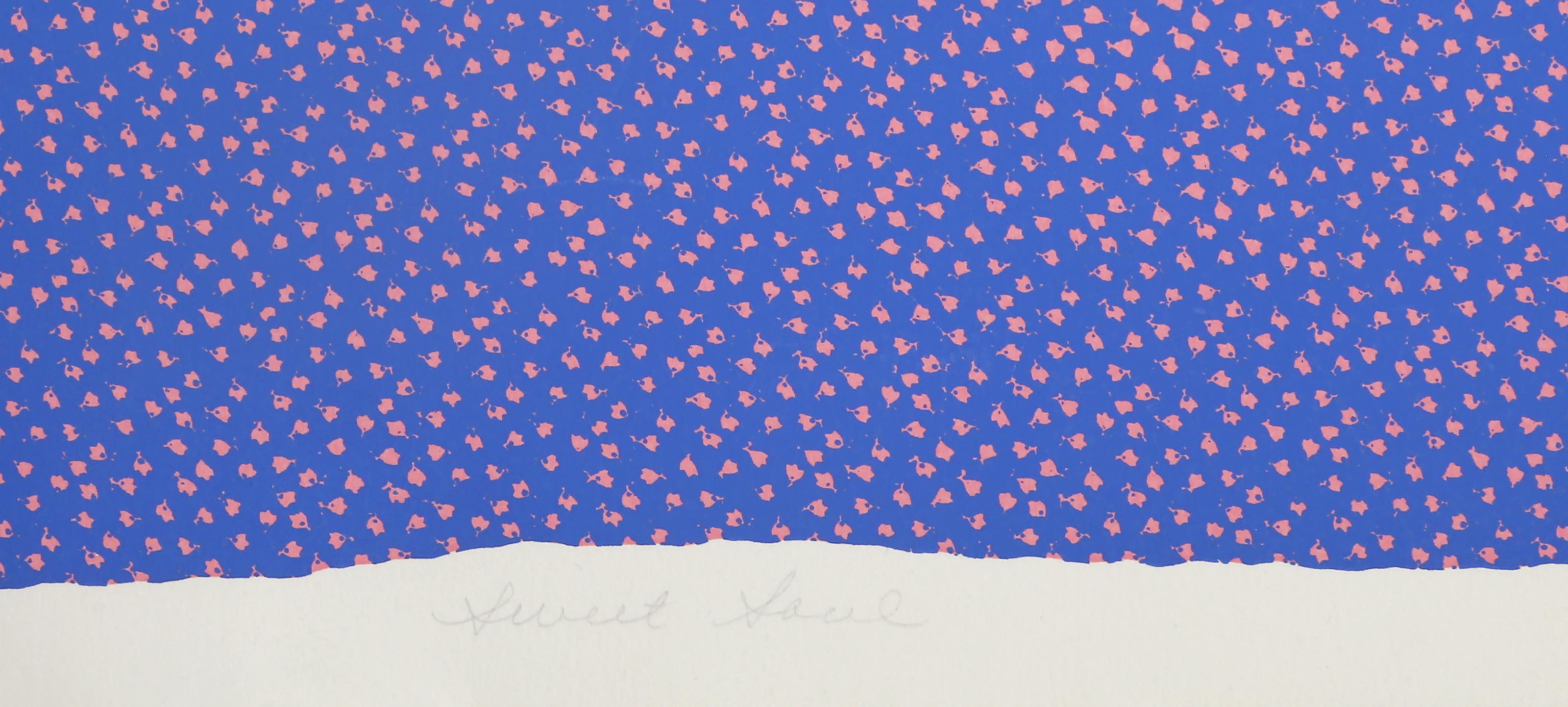 Sweet Soul, Abstract Geometric Screenprint by Barbara Kohl-Spiro For Sale 4