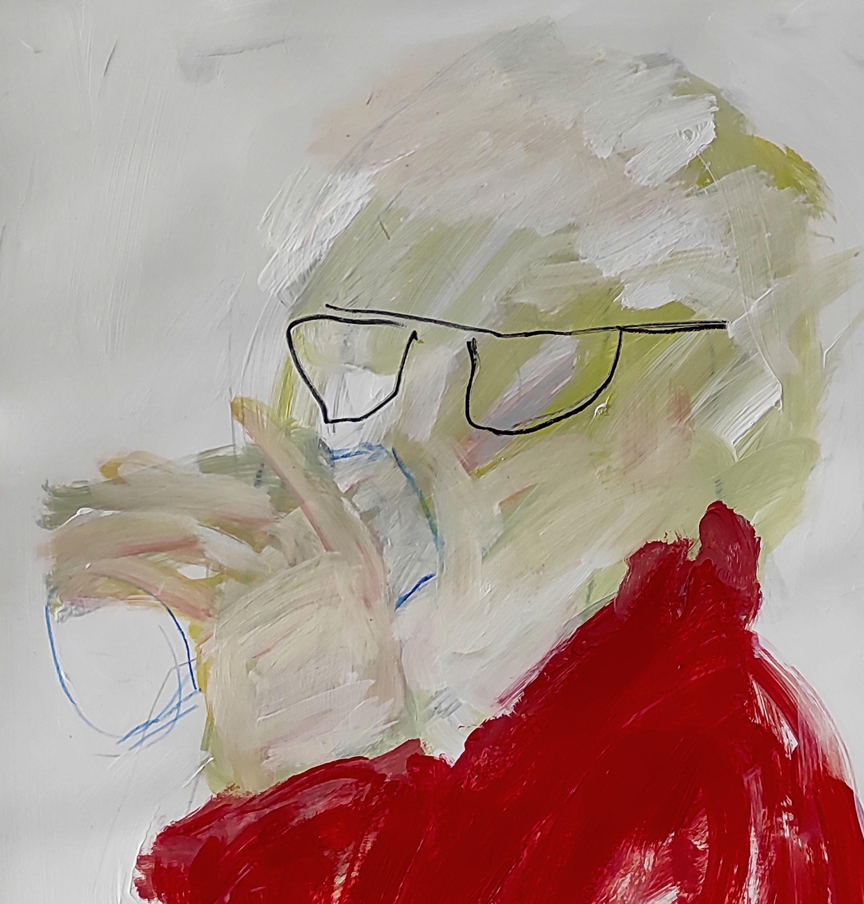 Mis dibujos y pinturas son muy personales, plasman mi vida cotidiana, mi reacción a cosas que he vivido, ya sea ayer, en mi infancia o incluso acontecimientos que imagino. Mis retratos recogen mis propios anhelos. Como artista, siempre me ha atraído