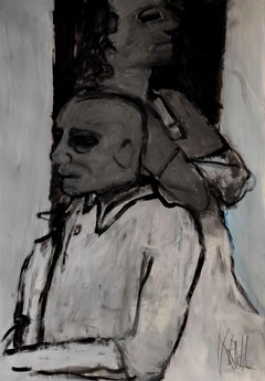 At home, Painting, Acrylic on Paper