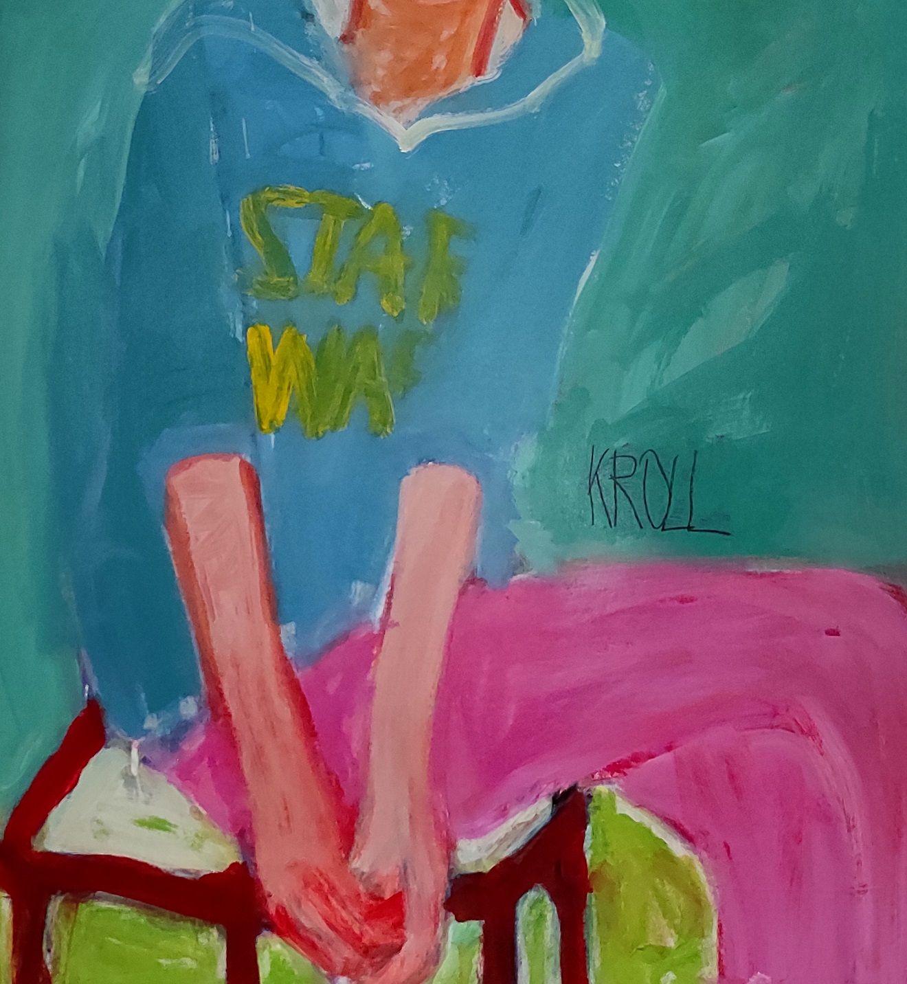 Star Wars, Painting, Acrylic on Paper For Sale 1