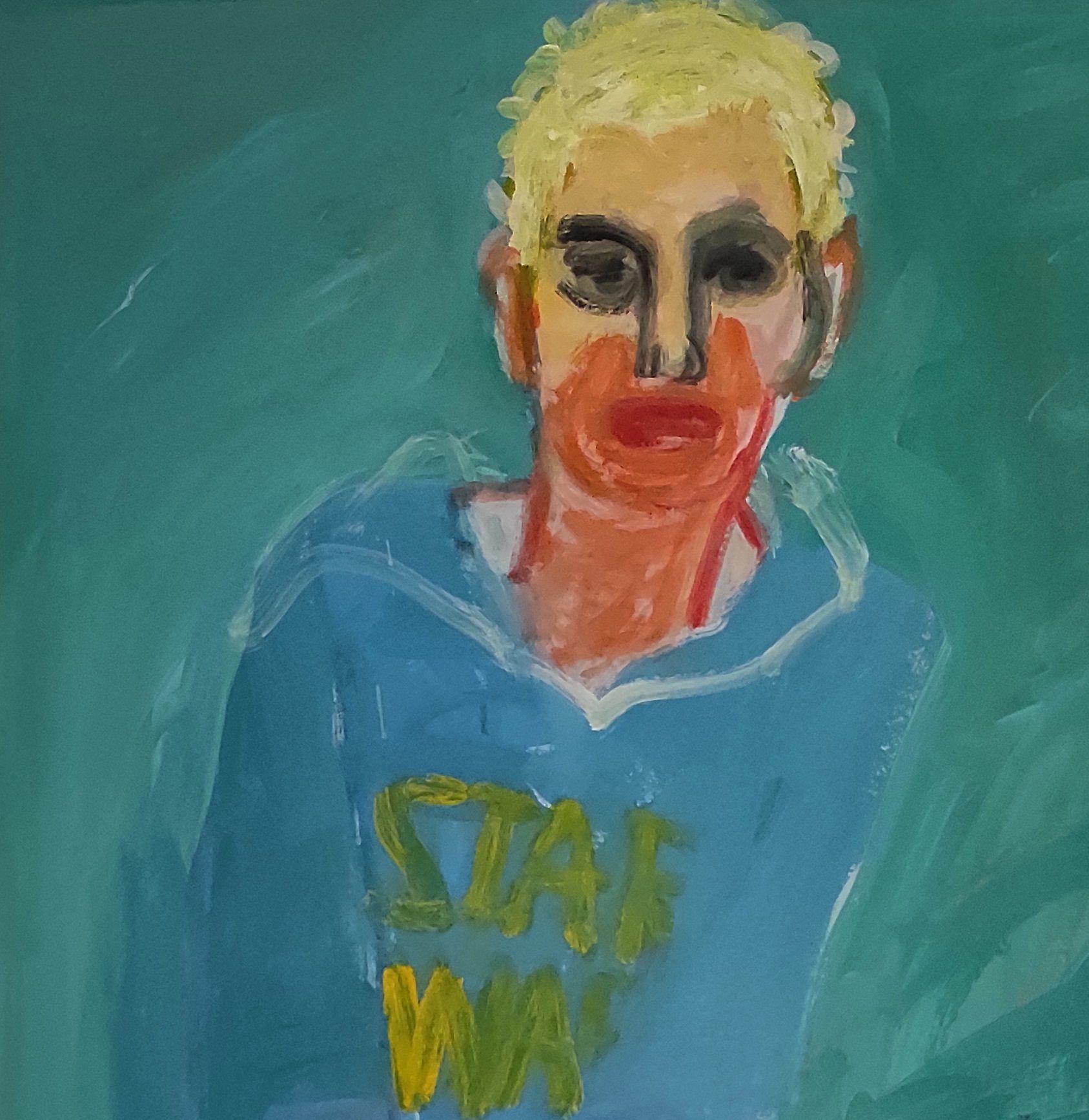 Star Wars, Painting, Acrylic on Paper For Sale 2