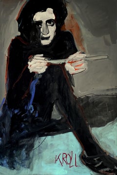 Woman III, Painting, Acrylic on Paper
