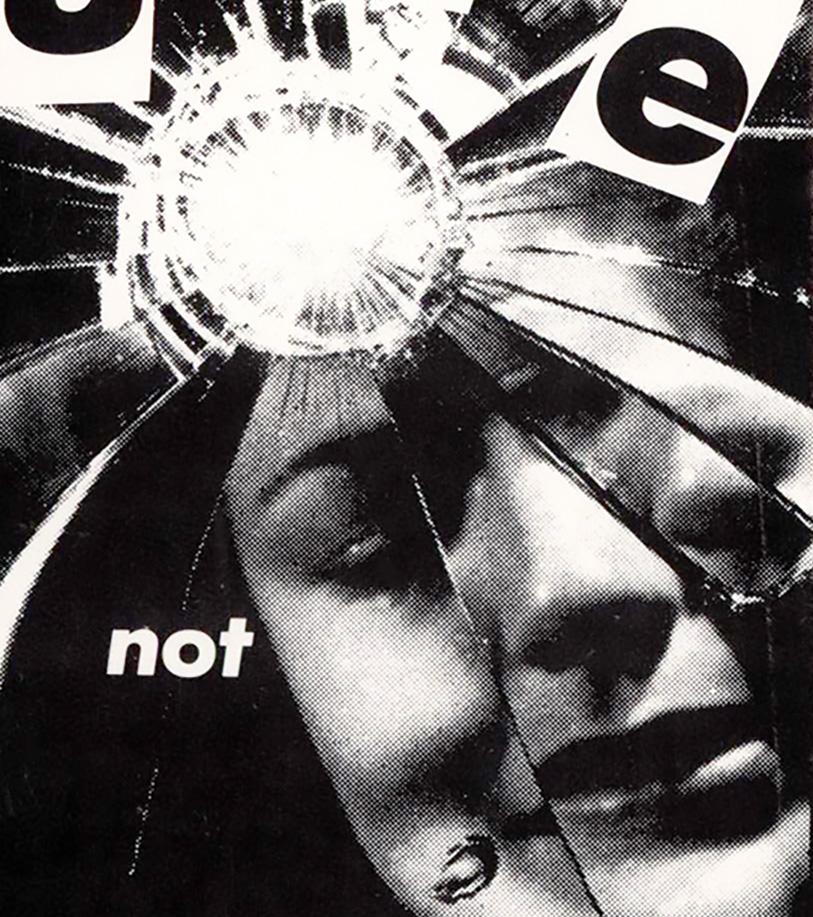Barbara Kruger Annina Nosei 1983-1984 (Kruger Surveillance is your Busy Work) For Sale 5