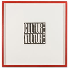 Culture Vulture, Print, Archival Pigment, Feminist Art by Barbara Kruger