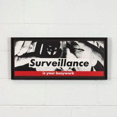 Surveillance, Colour lithograph collage