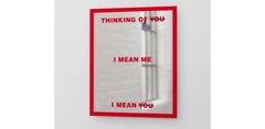 Untitled (Thinking of You) -- Screen Print, Text Art by Barbara Kruger