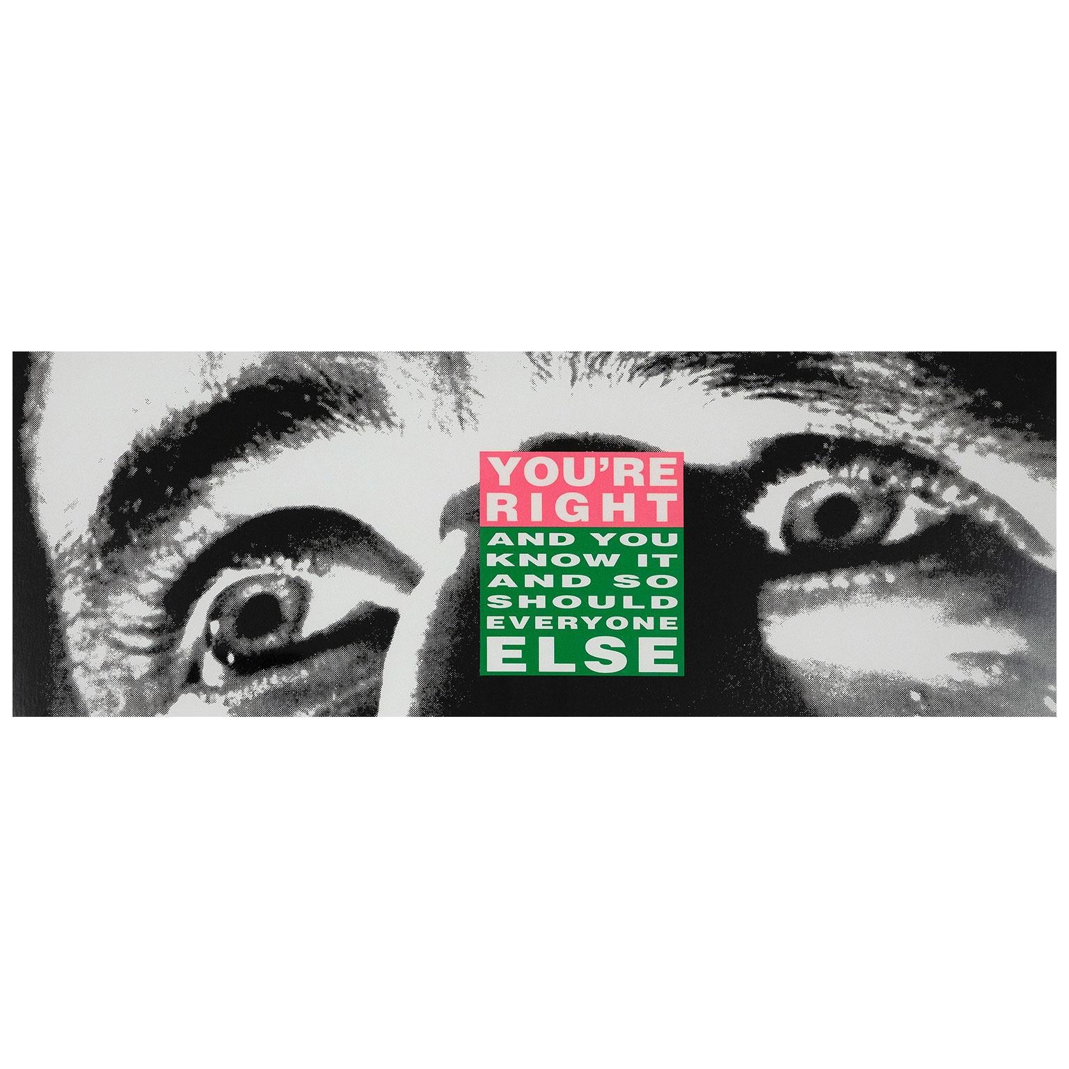 Barbara Kruger is one of the world's most provocative, distinctive and original artists.

In 2005, she was awarded the 