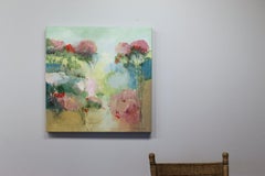 Dancing With Blue, Painting, Acrylic on Canvas