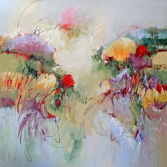 Spring Has Sprung, Painting, Acrylic on Canvas