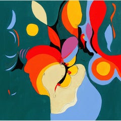 Vibration - abstract painting