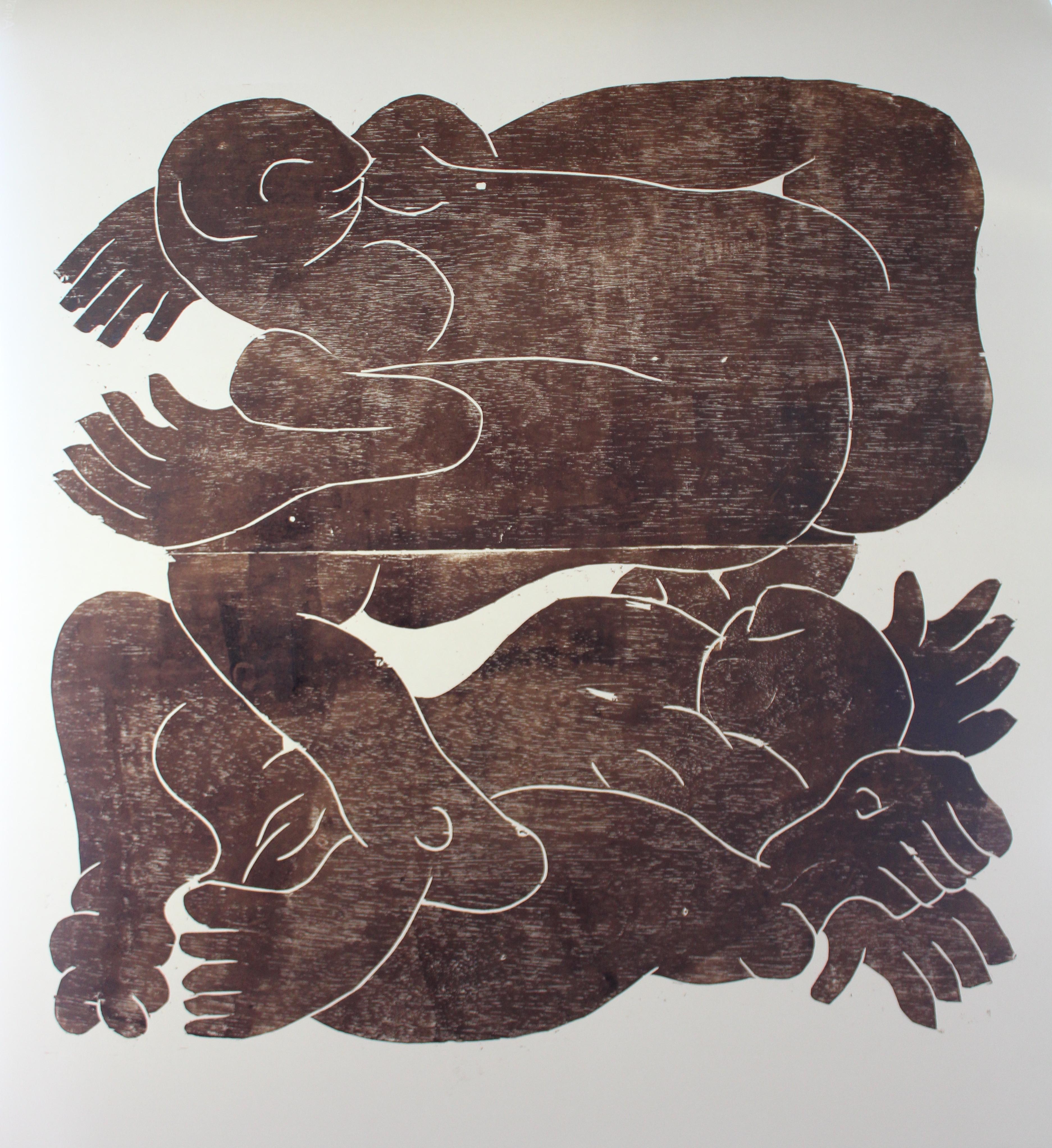 Tracking a place - Print by Barbara Kuebel
