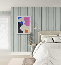 1969 Signierte limitierte Auflage Abstrakter Akt-Radierung