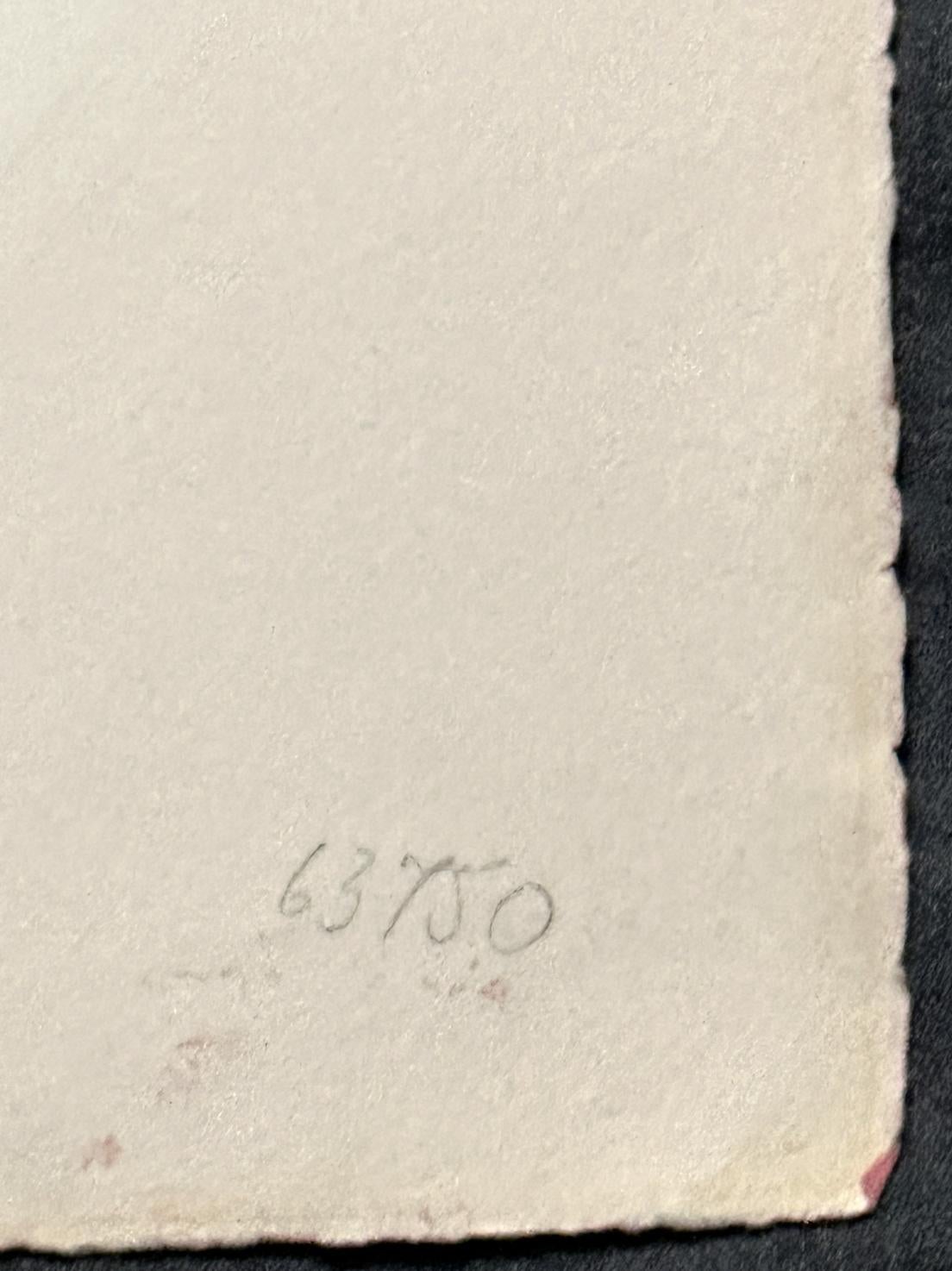 L'ETE 1969 Grabado firmado Edición limitada en venta 3
