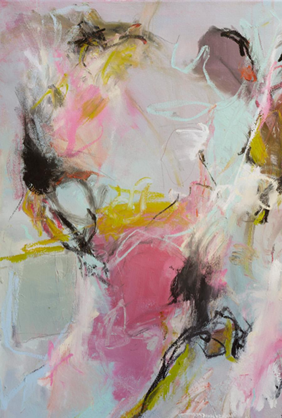 Barbara Leiner Abstract Painting - Tangled Intimism X