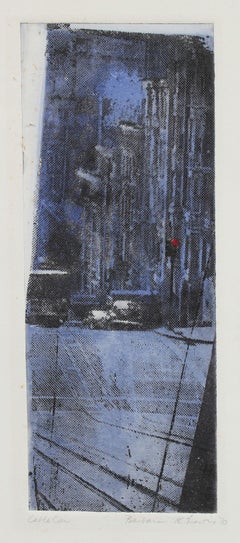 1970s "Cable Car" Photo-Etch on Paper 