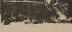 "Roland" 1940-60s Stone Lithograph