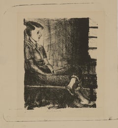 "Roland" 1940-60s Stone Lithograph