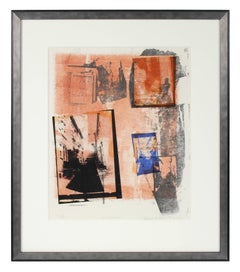 "San Francisco" Mixed Media Printmaking, 1969