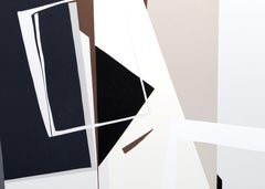 La Renaissance de Détroit, grande sérigraphie abstraite de Barbara Lynch Zinkel