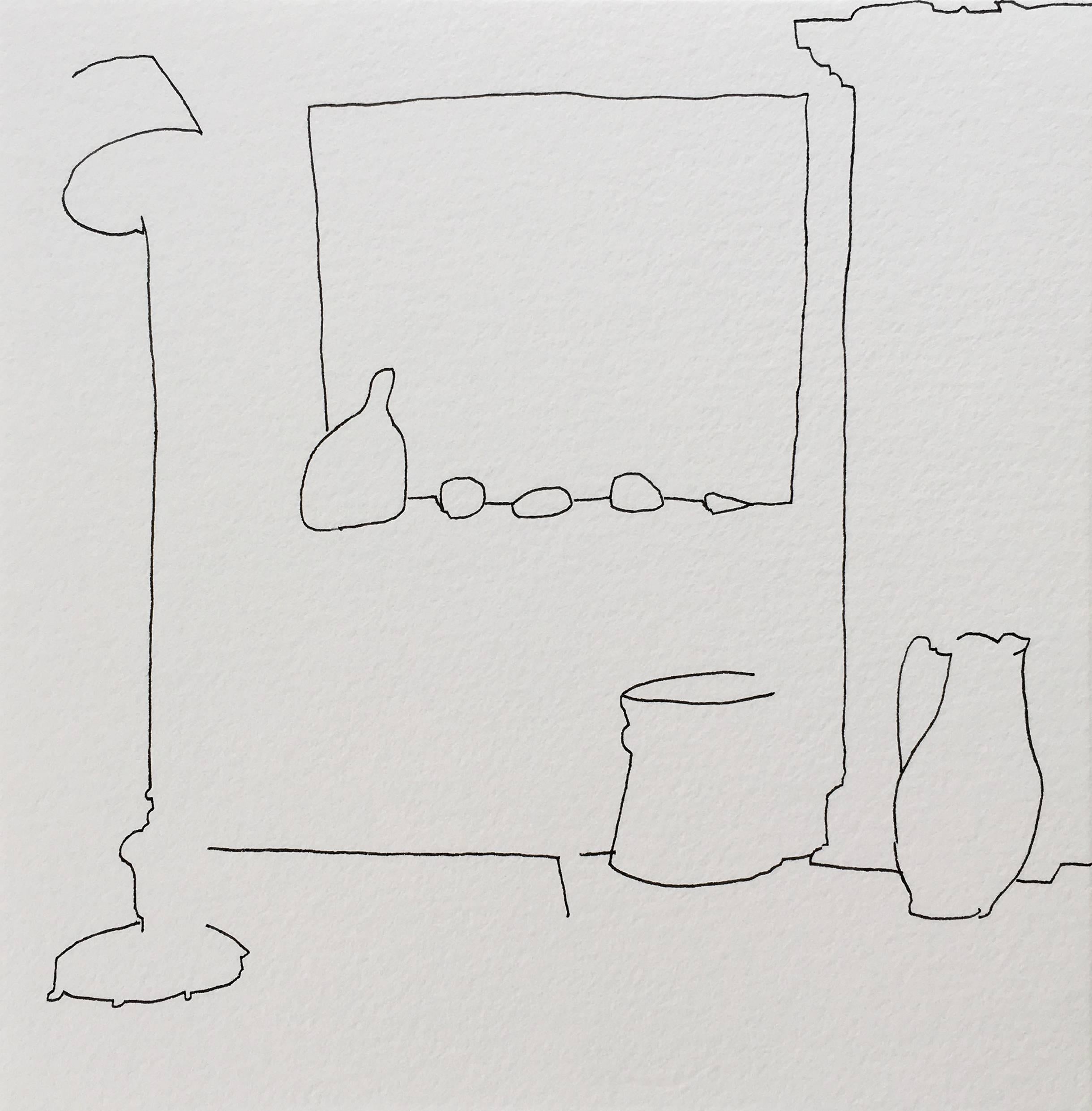 Barbara Marks Abstract Drawing - 4.9.18 No. 6